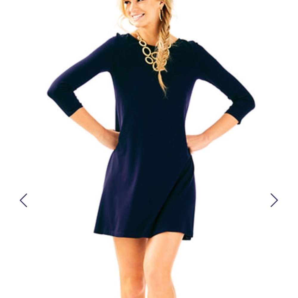 NEW! Lilly Pulitzer Ophelia Swing Dress in Navy